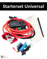 Starterset Universal Votronic Ladebooster 1212-30 Inkl. Kabelsatz & Batteriehalterung &  6-Fach Sicherungsverteiler mit Victron Smart Protect Bluetooth